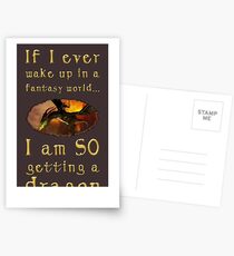 Fantasy Dragon Postcards