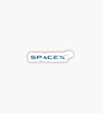 Space X Logo Merch Sticker