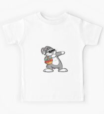 Dabbing Easter Bunny Cool Cute Happy Easter Kids Tee