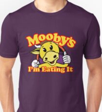 Moobys: Ich esse es! Slim Fit T-Shirt