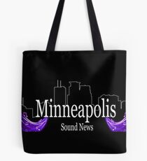 MINNEAPOLIS SOUND NEWS - Art by Moises Suriel Tote Bag