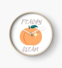 Peachy sauber Uhr