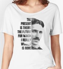 Nikola Tesla Women's Relaxed Fit T-Shirt
