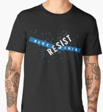 Resist Blue ISIS Men's Premium T-Shirt
