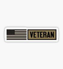 Militär: Veteran Sticker