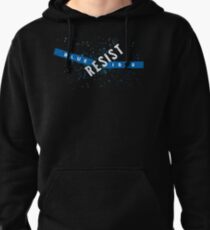 Resist Blue ISIS Pullover Hoodie