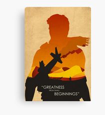 Greatness from small beginnings Canvas Print
