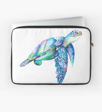 Rainbow Sea Turtle Laptop Sleeve