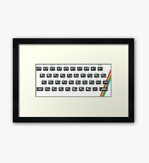 ZX Spectrum love Framed Print