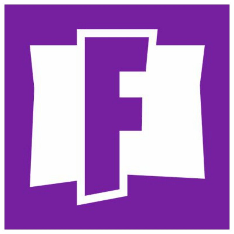  Fortnite Shirt Purple Logo Greeting Cards by 