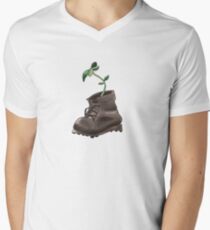 Living Evidence Boot V-Neck T-Shirt