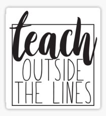 Teach Sticker
