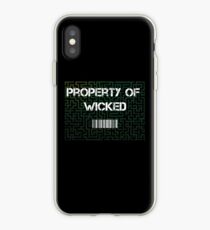 Maze Runner - property of wicked iPhone Case