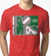 Nick Foles Love Park Tri-blend T-Shirt