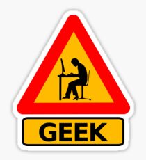 Geek Sign Sticker