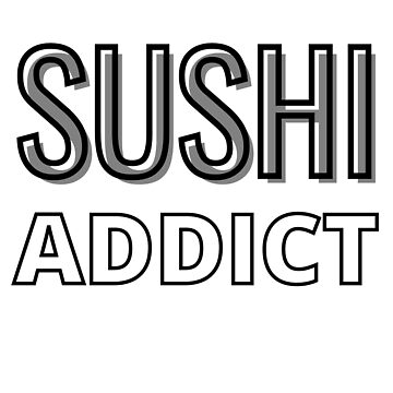 Sushi Addict Love Japanese Sushi Gift For Sushi Lover Tapestry - Textile by  EQ Designs - Pixels