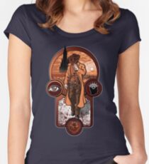 The Gunslinger's Creed. Women's Fitted Scoop T-Shirt