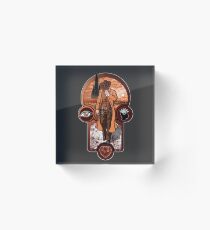 The Gunslinger's Creed. Acrylic Block