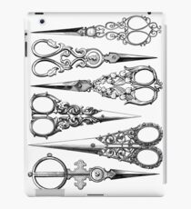 Vintage Hairdresser's Scissors, Hairdresser Art, Antique Home Decor, Sewing Scissors iPad Case/Skin