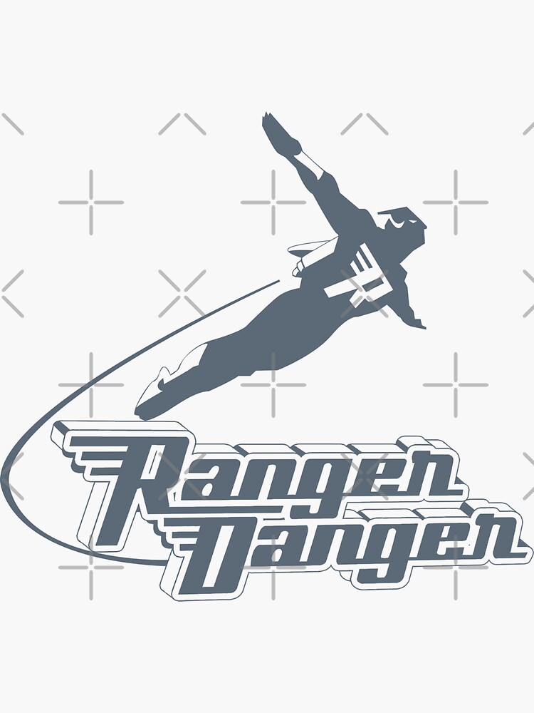 "Ranger Danger" Sticker by McPod Redbubble