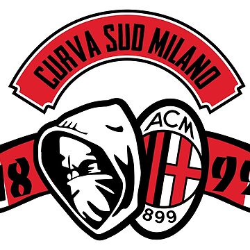 milan curva south Poster by lounesartdessin