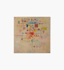 Kandinsky - Graceful Ascent Art Board