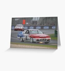 Jim Richards Flame Throwing Nissan Skyline Greeting Card