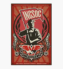 INGSOC 1984 Poster de propagande Impression photo