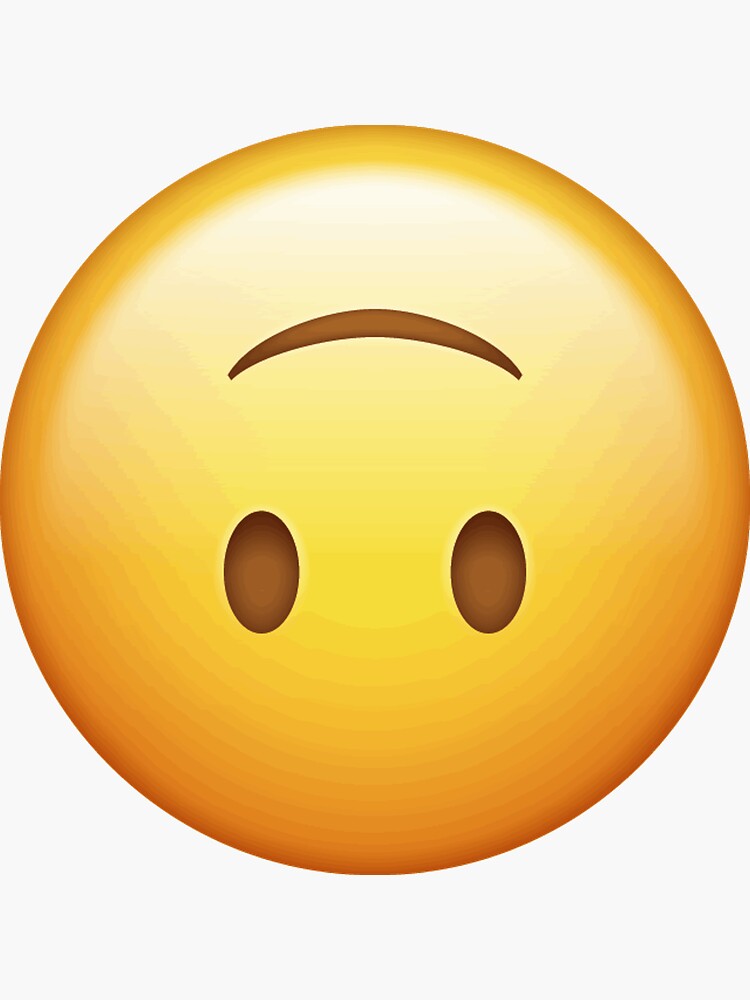 Upside Down Smiley Emoji Meaning Reddit