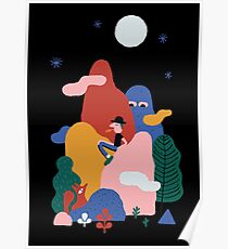 Pleine lune Poster