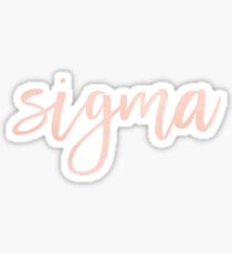 sigma Sticker