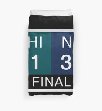 LII Scoreboard Duvet Cover