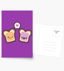 PB & J Liebe Postkarten