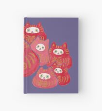Good Luck Cat Darumas Hardcover Journal