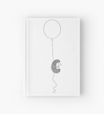 Hedgehog and Balloon Hardcover Journal