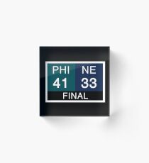 LII Scoreboard Acrylic Block