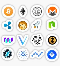 Crypto Coins Sticker
