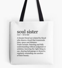 Soul Sister Tote Bag