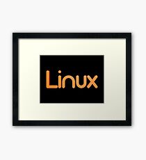 Linux Framed Print