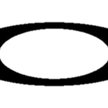 oakley logo black | Sticker