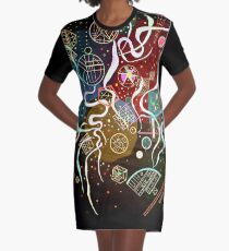 Kandinsky - Movement I Graphic T-Shirt Dress