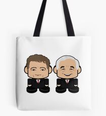R Squared: Greater Together Politico'bot Toy Robots Tote Bag