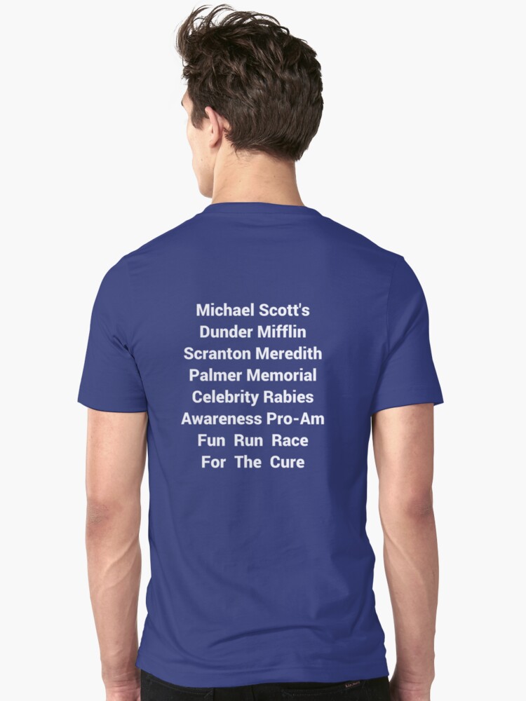 michael scott run for the cure shirt