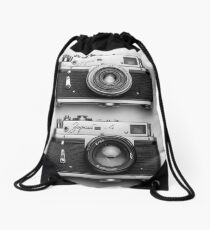 Retro Photo Drawstring Bag