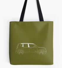 Renegade BU - Profile Stencil, white Tote Bag