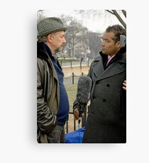 Interview Canvas Print
