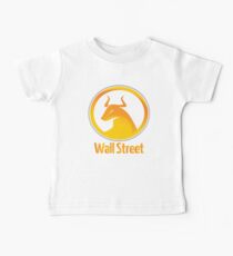 Wall Street Bull Market Symbol Wall Street Ink Baby Tee