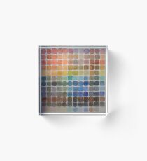 Color Chart Acrylic Block
