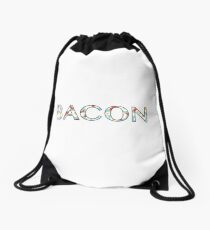 Bacon Drawstring Bag