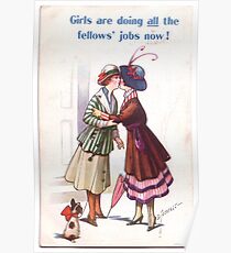 Lesbian Suffragettes Poster
